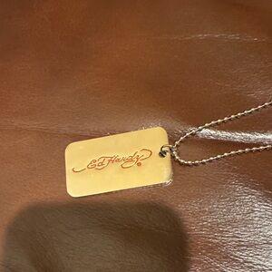 Ed Hardy Silver Necklace